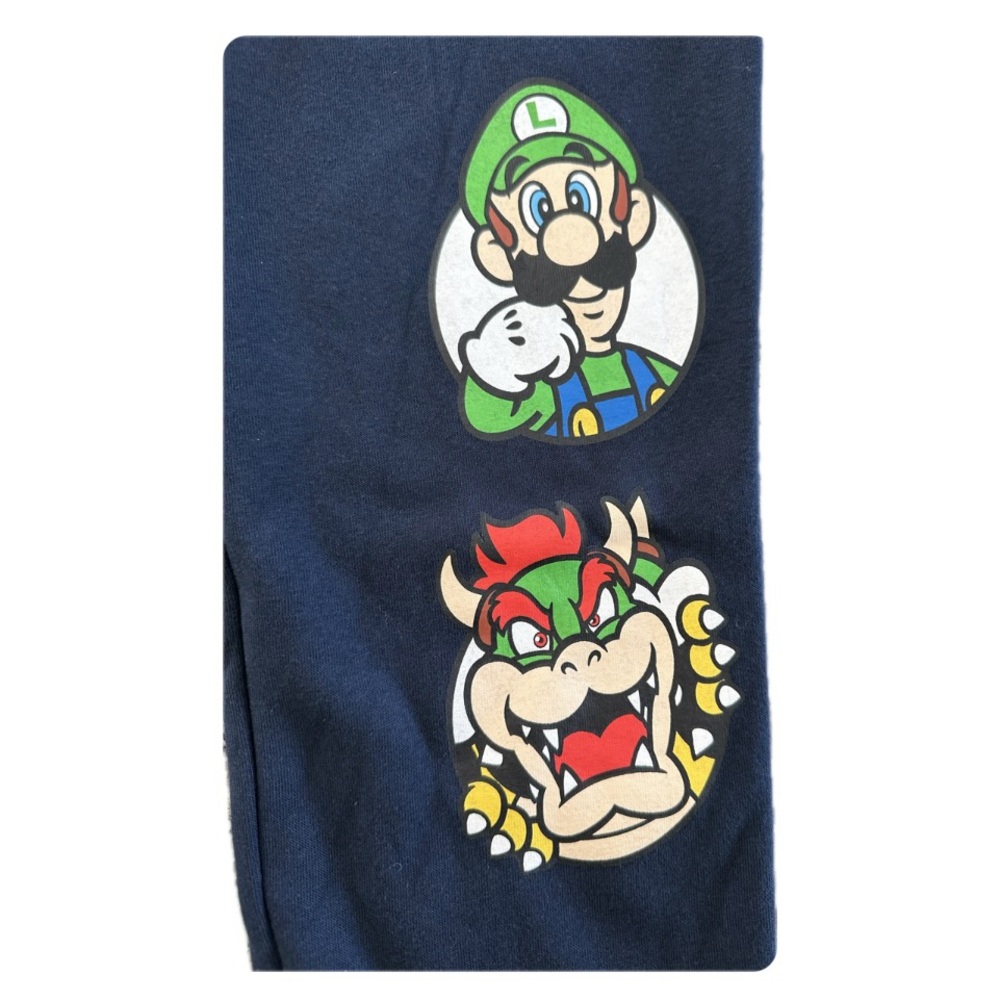 Forever 21 Navy Blue Super Mario Joggers Sweatpants - Picture 3 of 5